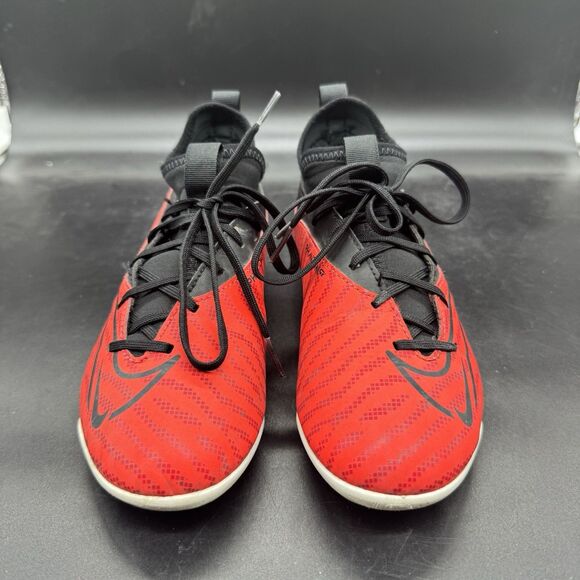 Nike Youth Phantom GX FG Academy Soccer Cleats Size 3.5Y Black Red DD9563-600 - Picture 3 of 7